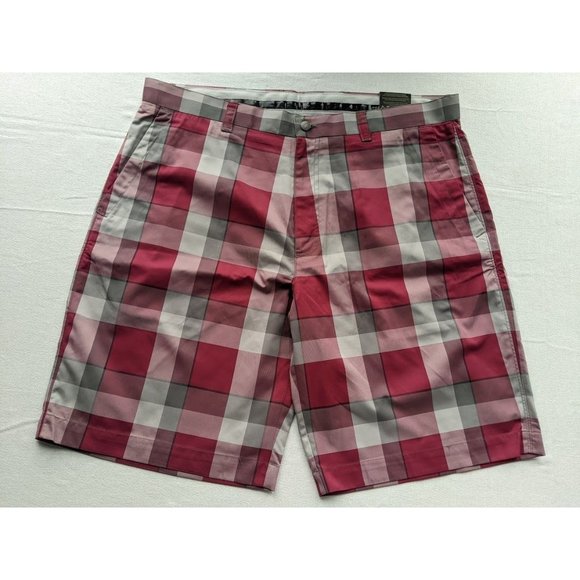 Callaway Other - Men's Callaway C-Tech High Rise Golf Shorts Size 38 Inseam 10" Plaid Purple NEW